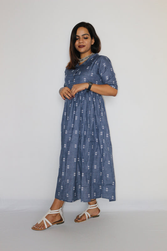 Cotton Indo-Western Dress
