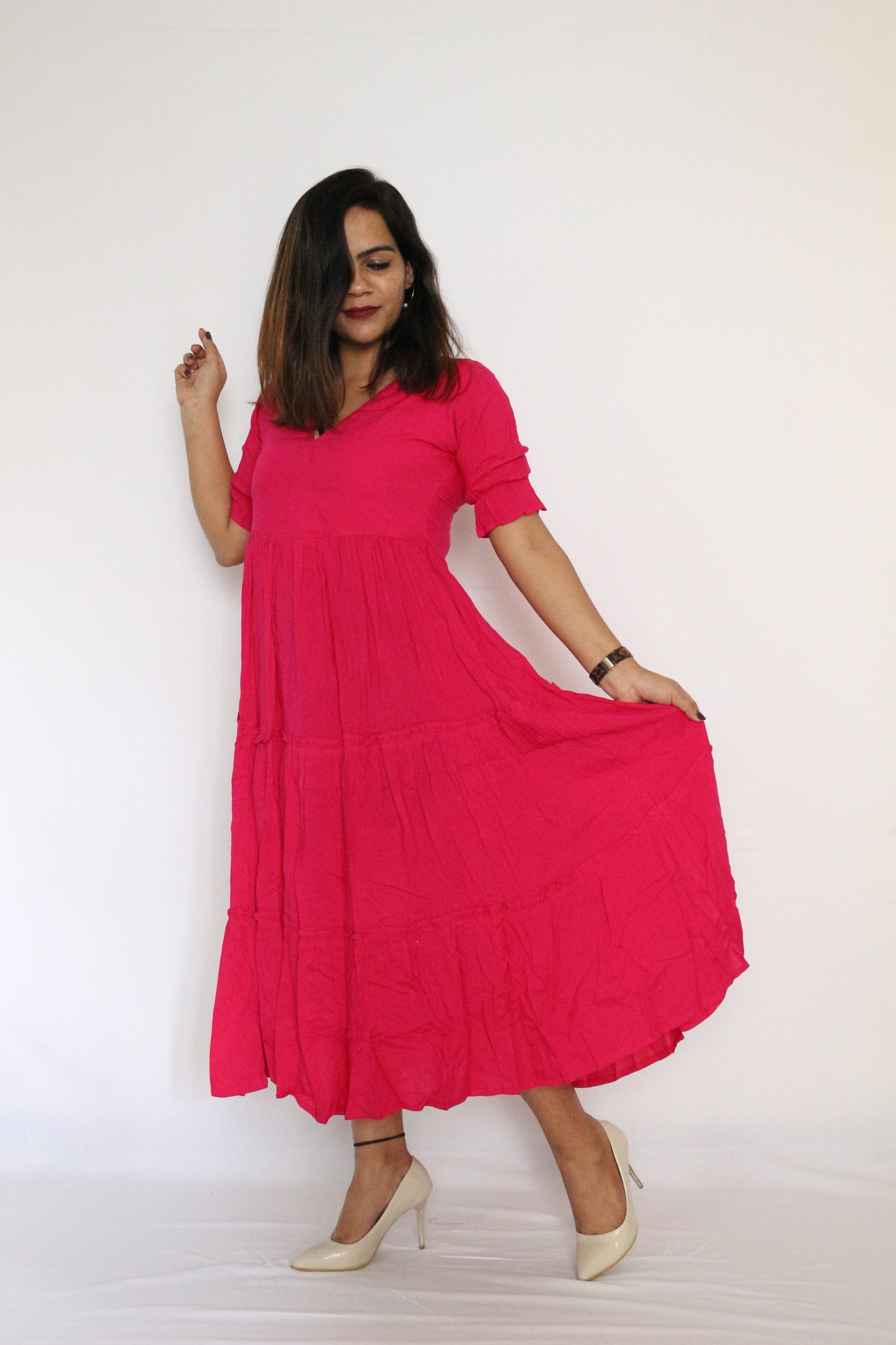 Pink Dress - Full Length